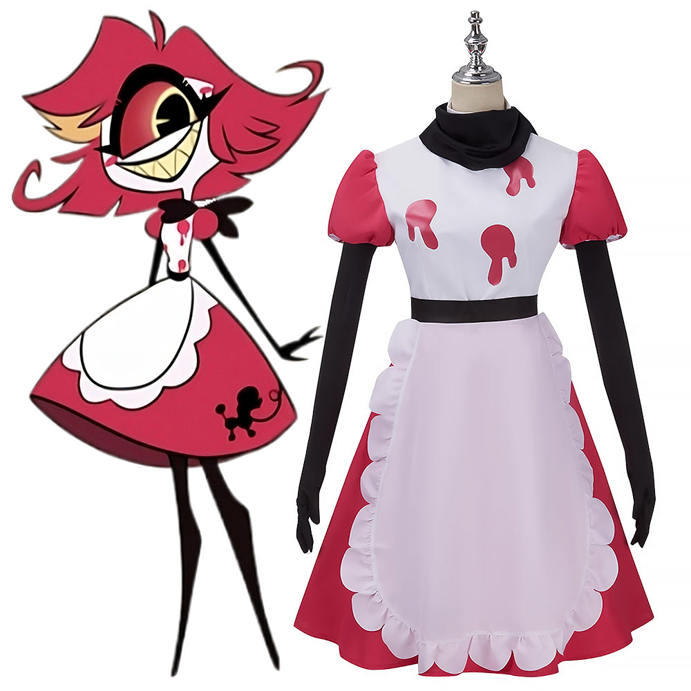 Hazbin Hotel Niffty Maid Cosplay Costume