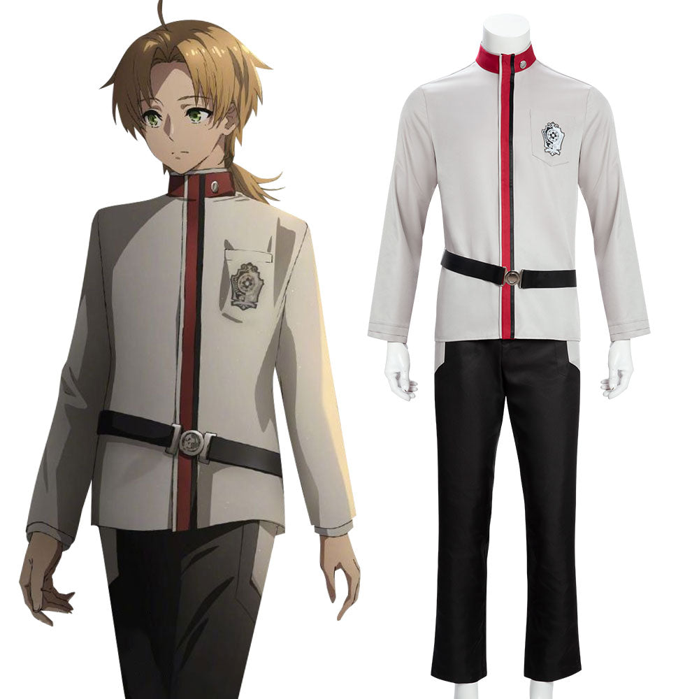 Mushoku Tensei Season 2 Rudeus Greyrat Uniform Cosplay Costume – Gcosplay