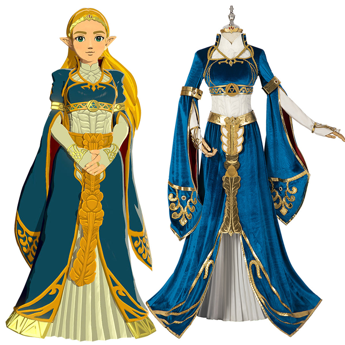 The Legend of Zelda Breath of the Wild Princess Zelda Premium Edition Gcosplay