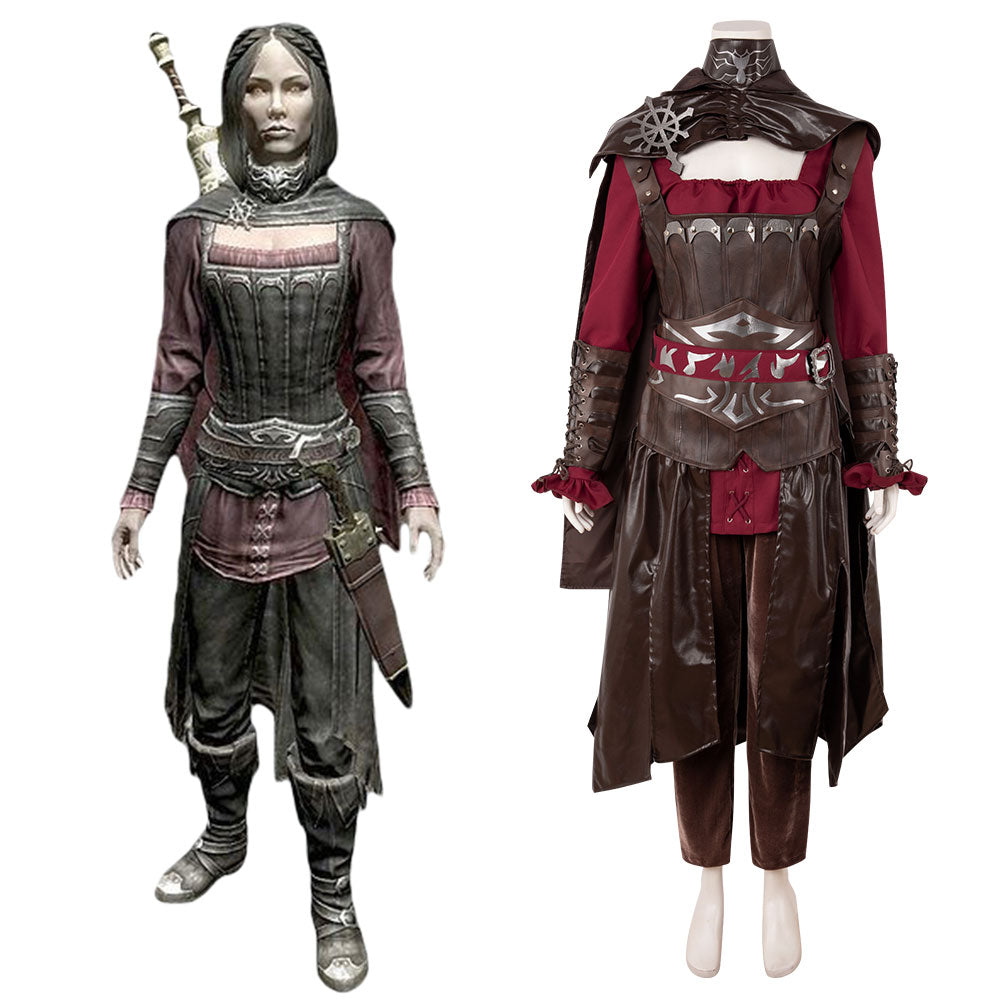 Elder Scrolls Serana Cosplay Costume