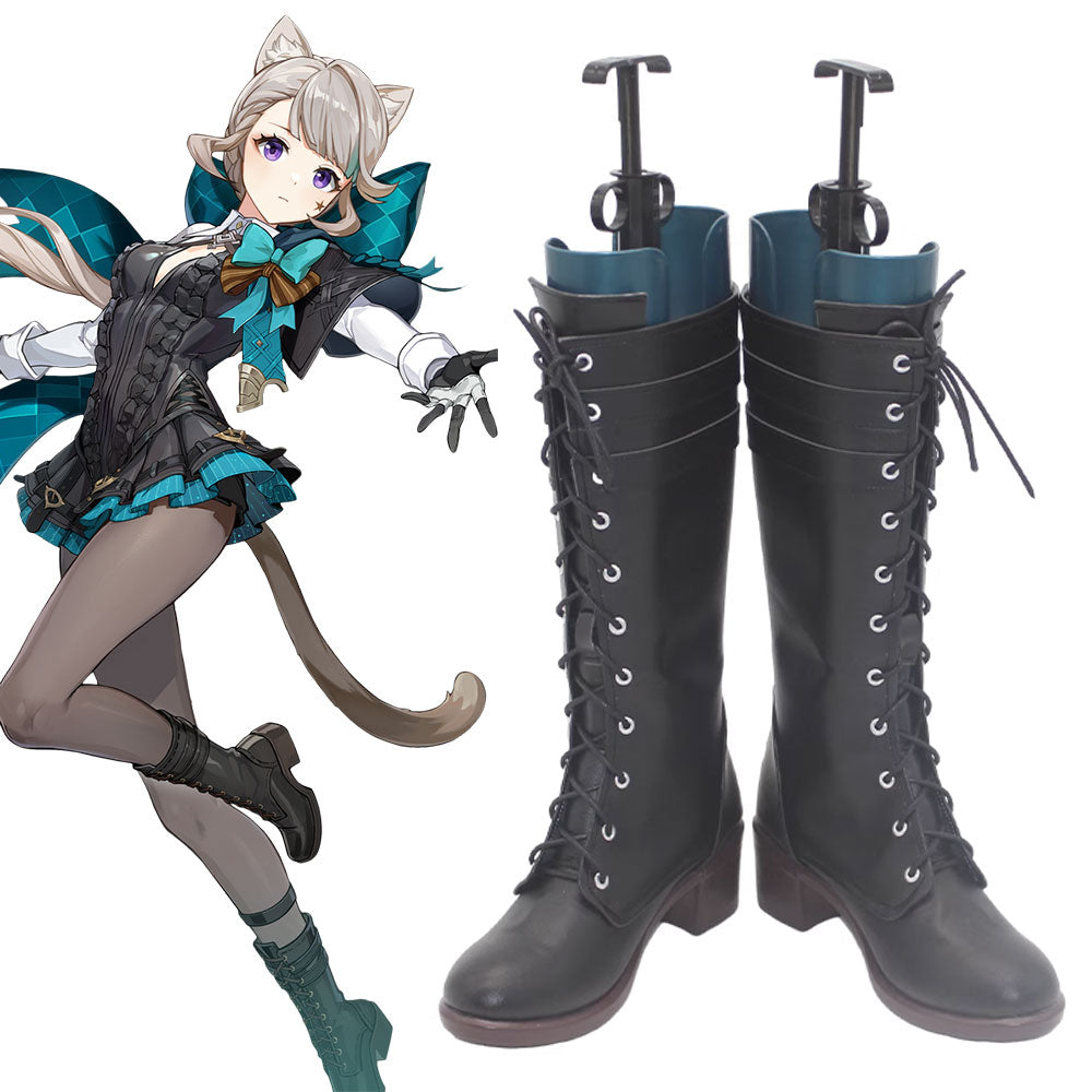 Genshin Impact Lynette Cosplay Boots – Gcosplay