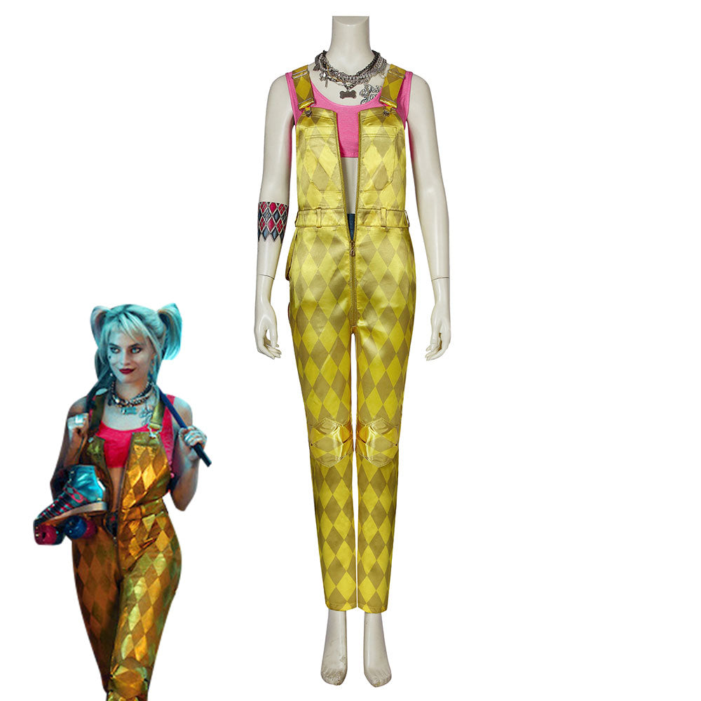 BIRDS OF PREY Harley Quinn 2020 Harley Quinn Jumpsuit Cosplay Costume –  Gcosplay