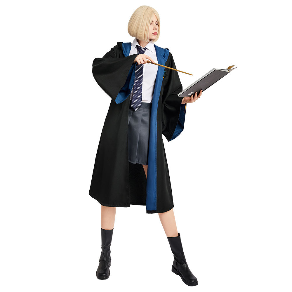 In Stock) Ravenclaw Costume Cosplay Cloak School Uniform Outfits