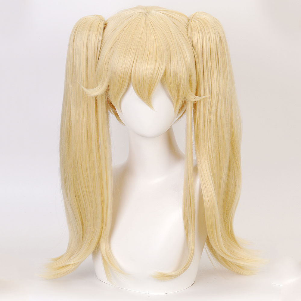 Female Naruto Uzumaki from Naruto Halloween Golden Cosplay Wig