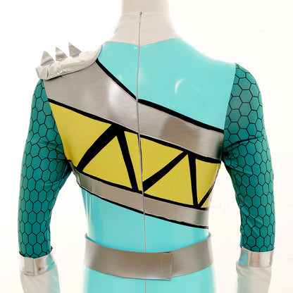 Power Rangers Dino Charge Dino Charge Green Ranger Cosplay Costume