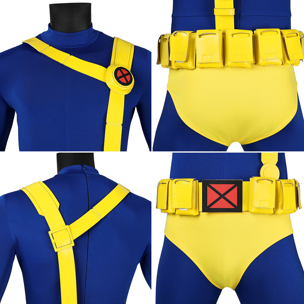 Marvel Legends X-Men '97 Cyclops Scott Summers Cosplay Costume