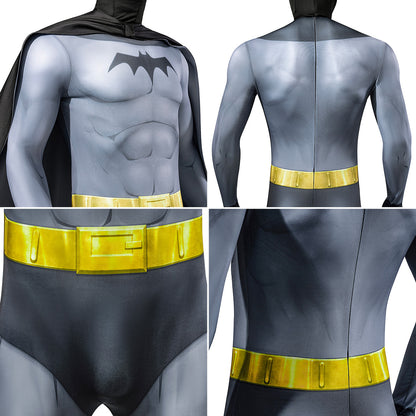 2024 Animation Batman: Caped Crusader Batman Jumpsuit Cosplay Costume