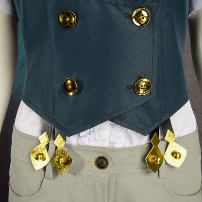 The Great Ace Attorney Chronicles Gina Lestrade Halloween Cosplay Costume