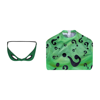 Batman Forever - Riddler Jumpsuit Cosplay Costume