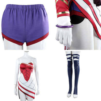 2XKO League of Legends Ahri Cosplay Costume