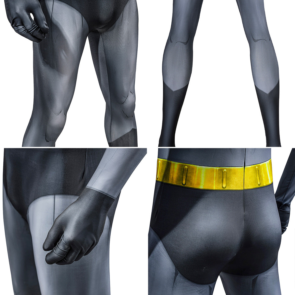 2024 Animation Batman: Caped Crusader Batman Jumpsuit Cosplay Costume