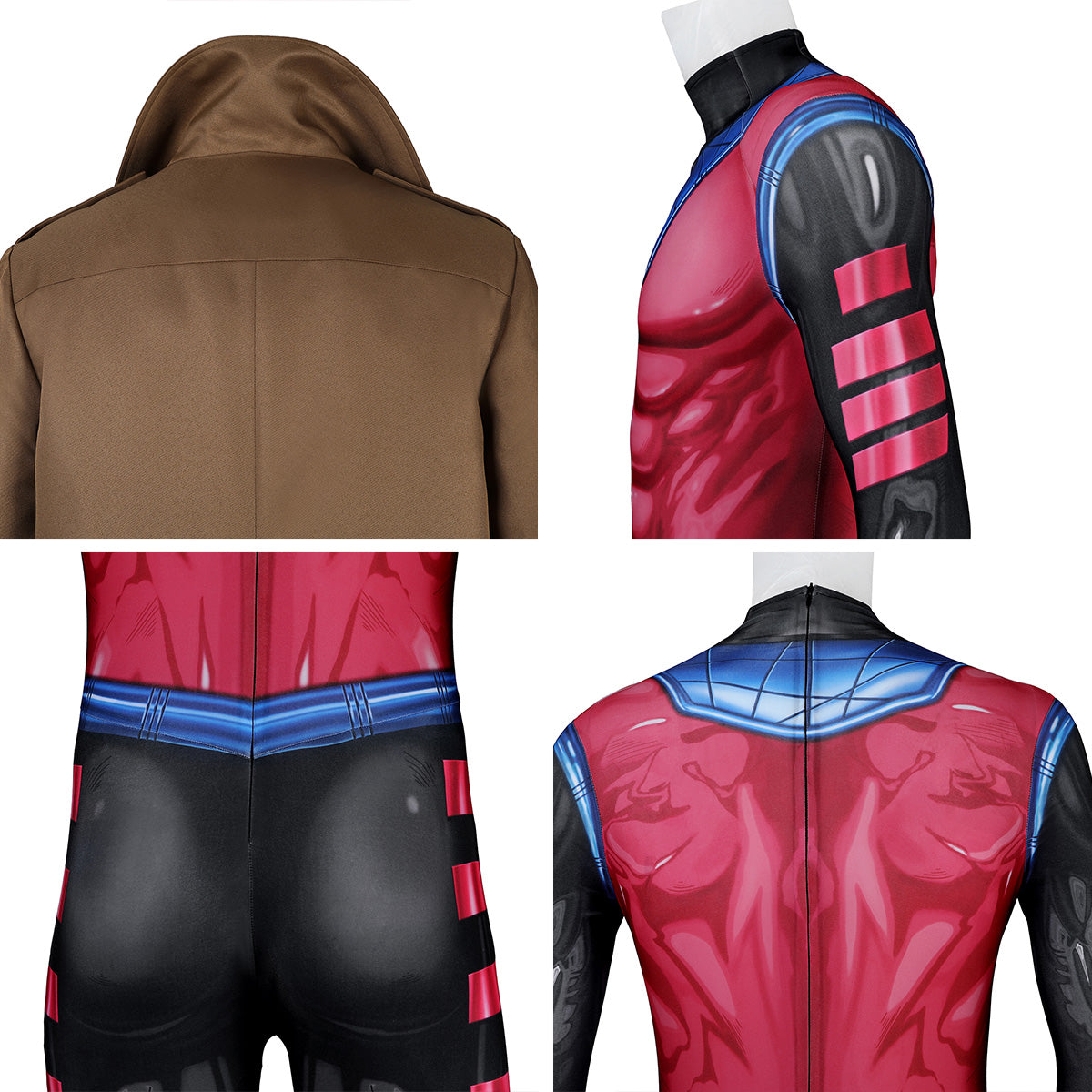 Marvel Legends X-Men '97 Gambit Cosplay Costume