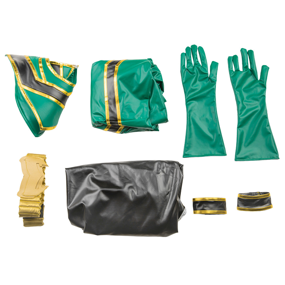 Power Rangers Mystic Force Green Mystic Ranger Cosplay Costume