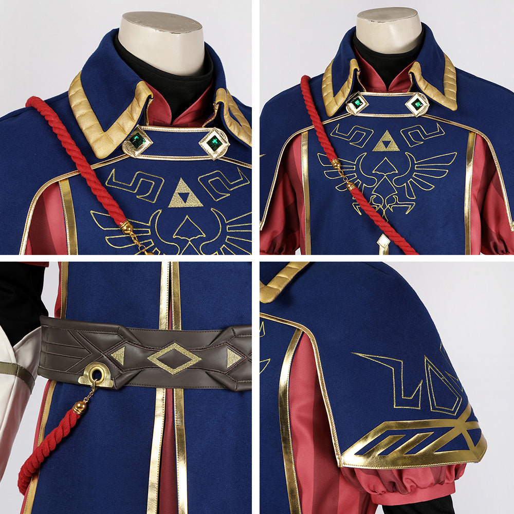 The Legend of Zelda: Tears of the Kingdom Link Royal Guard Uniform Cosplay Costume