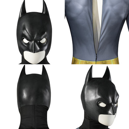 2024 Animation Batman: Caped Crusader Batman Jumpsuit Cosplay Costume