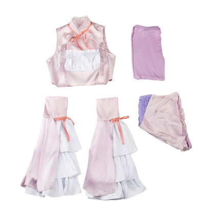 The Magical Girl and the Evil Lieutenant Used to Be Archenemies Byakuya Mimori Cosplay Costume