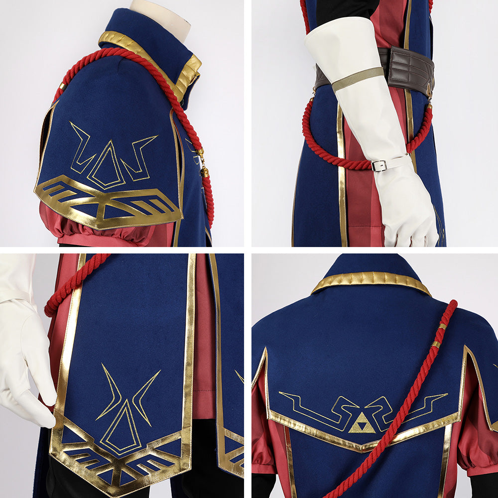 The Legend of Zelda: Tears of the Kingdom Link Royal Guard Uniform Cosplay Costume