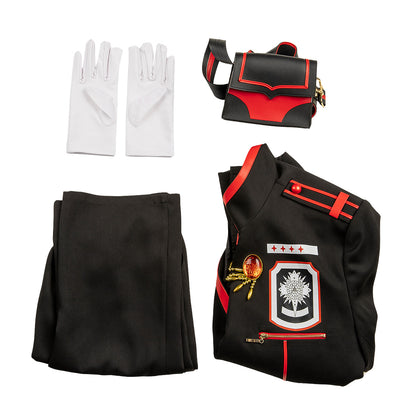 D Gray-man Allen Walker 3rd Uniform Cosplay Costume