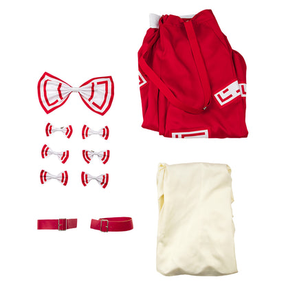 Touhou Project Fujiwara no Mokou cosplay costume