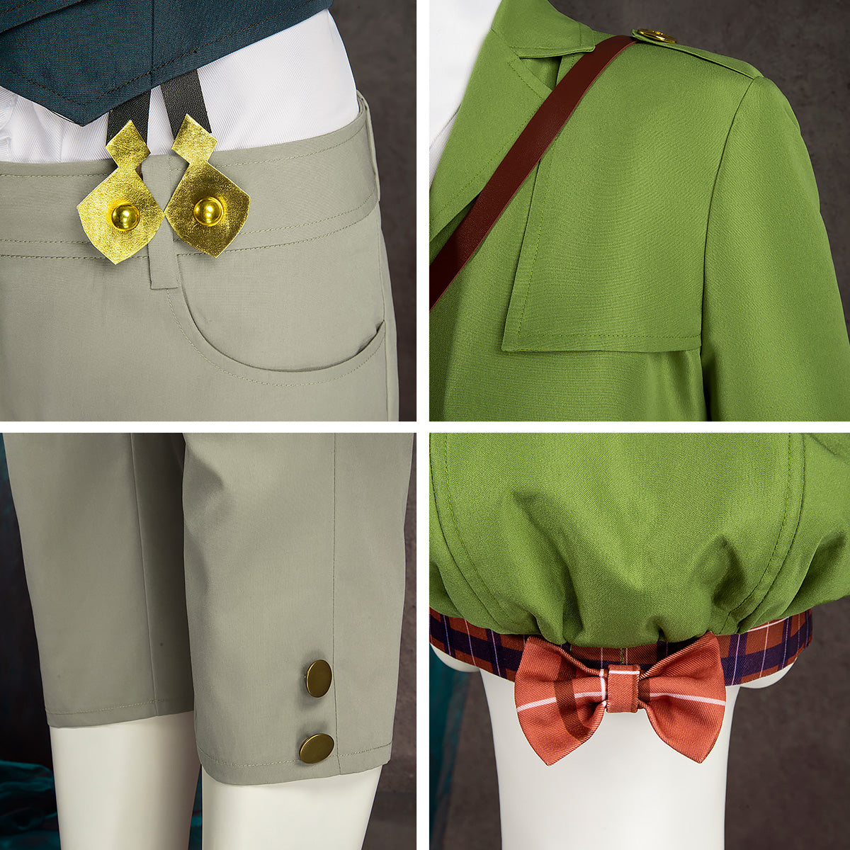 The Great Ace Attorney Chronicles Gina Lestrade Halloween Cosplay Costume