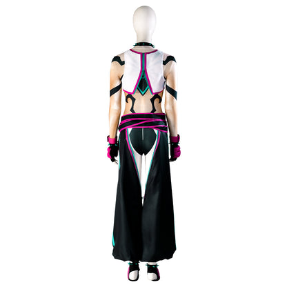 Street Fighter VI 6 Juri Han Cosplay Costume New Edtion