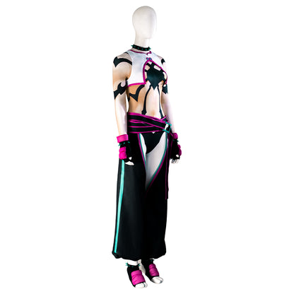 Street Fighter VI 6 Juri Han Cosplay Costume New Edtion