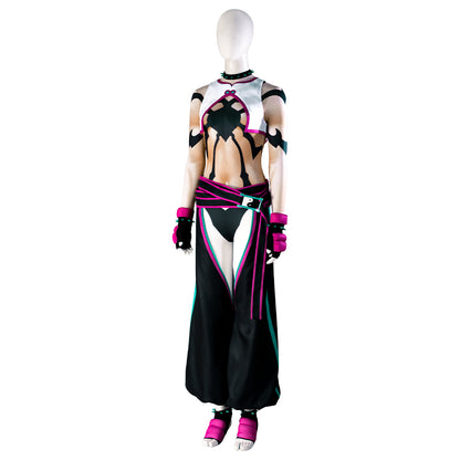 Street Fighter VI 6 Juri Han Cosplay Costume New Edtion