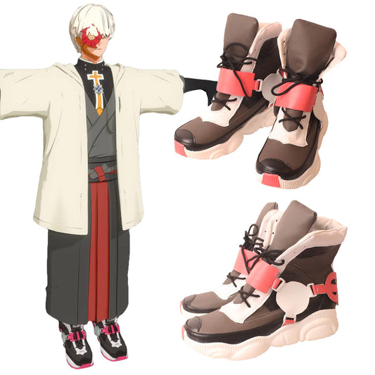 Guilty Gear -Strive- Asuka Black Cosplay Shoes