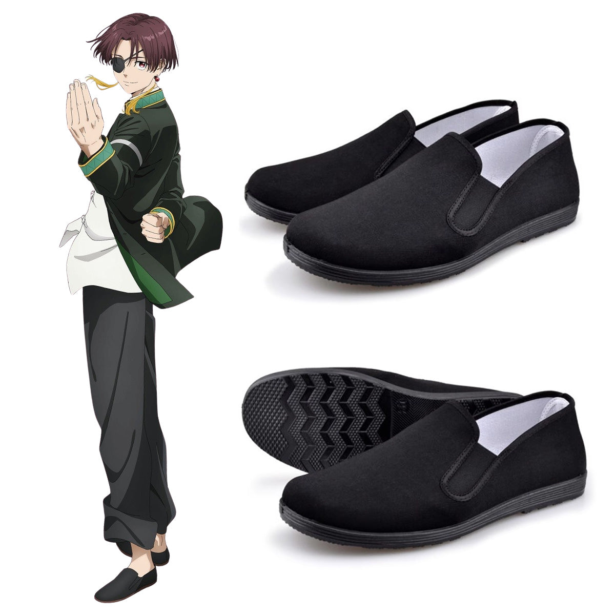 Wind Breaker Hayato Suou Black Cosplay Shoes