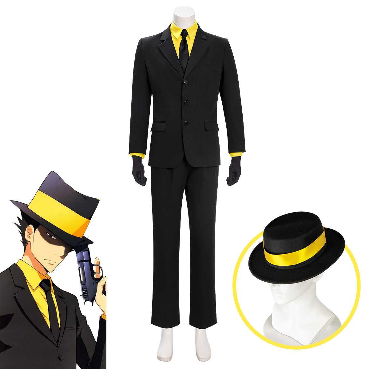 Katekyo Hitman Reborn! Reborn Cosplay Costume