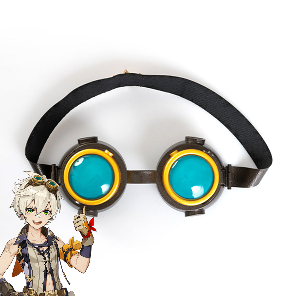 Genshin Impact Bennett Goggles Cosplay Accessory Prop