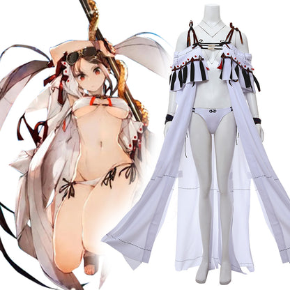 Fate Grand Order FGO Lancer Yu Miaoyi Swimsuit Cosplay Costume