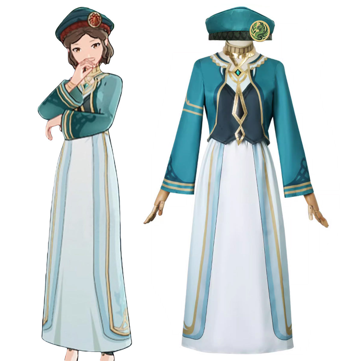 Genshin Impact The Akademiya Female Uniform Cosplay Costume