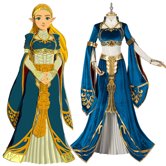 TLOZ: Breath of the Wild Princess Zelda Premium Edition Cosplay Costume