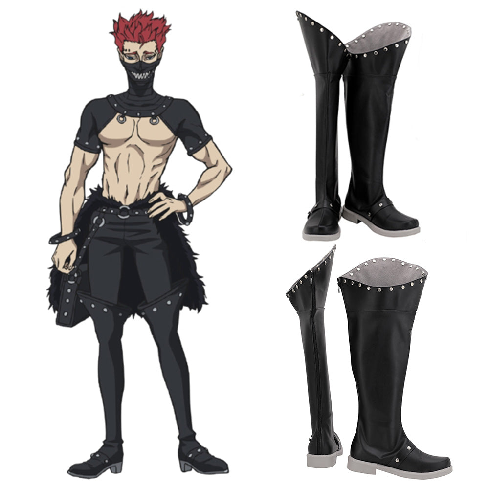 Black Clover Zora Ideale Black Shoes Cosplay Boots