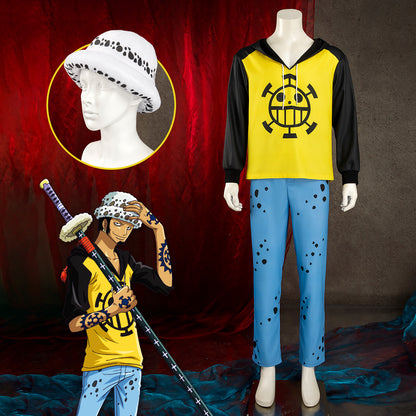 One Piece Trafalgar-Law Newer Cosplay Costume