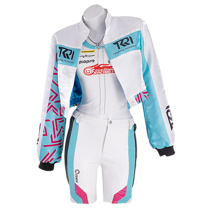 Vocaloid Kyojo Cup 2024 Racing Miku Suit Dress Cosplay Costume