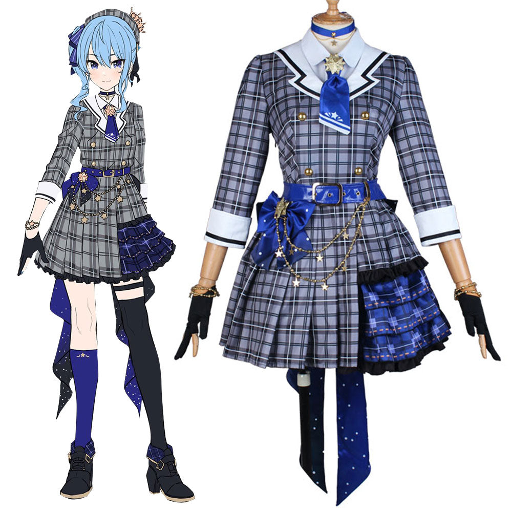 Hololive Vtuber Hoshimachi Suisei Cosplay Costume