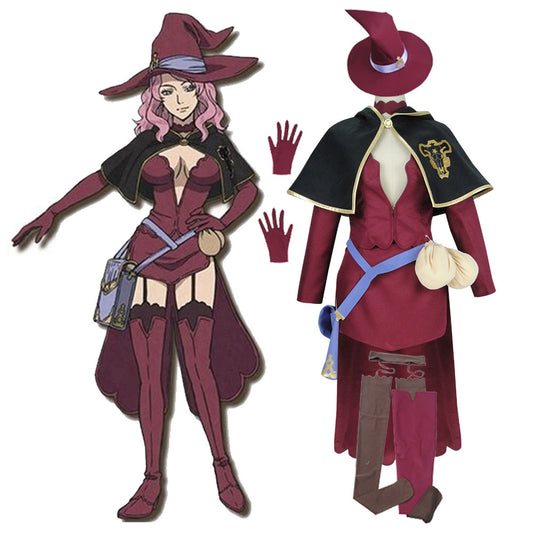 Black Clover Vanessa Enoteca Cosplay Costume