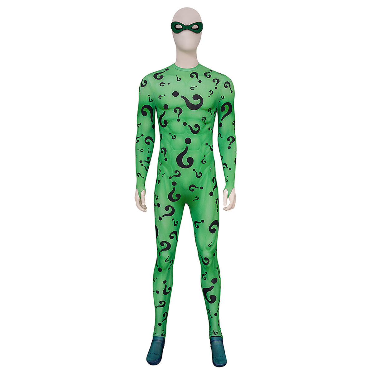 Batman Forever - Riddler Jumpsuit Cosplay Costume