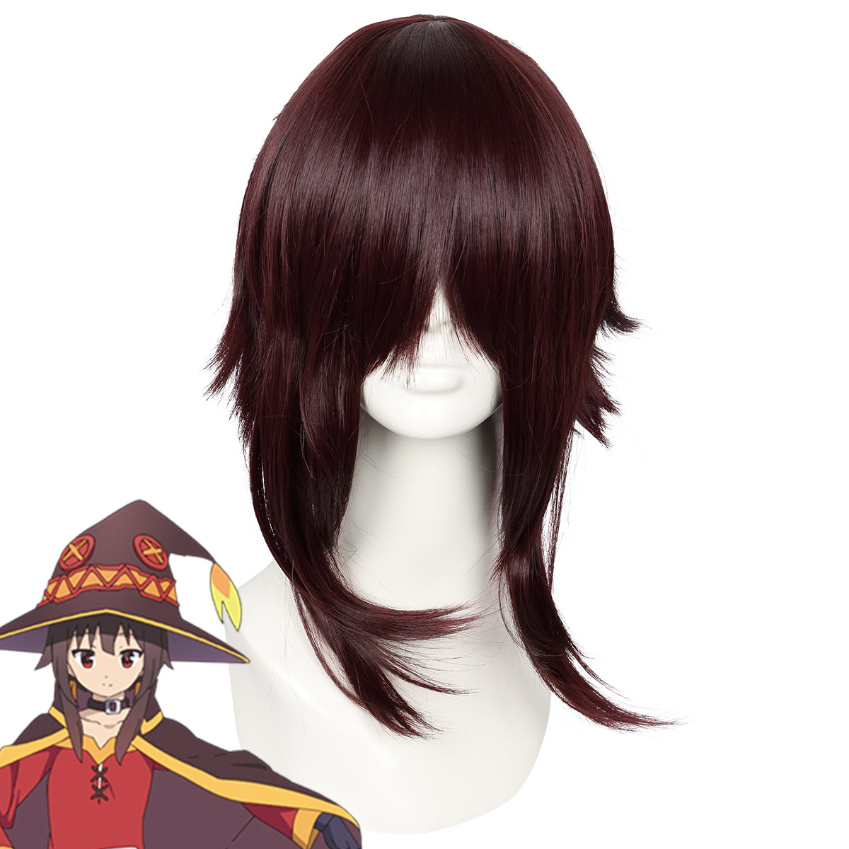 Kono Subarashii Sekai ni Shukufuku o Megumin Cosplay Wig