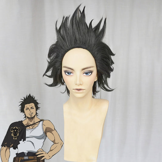 Black Clover Yami Sukehiro Black Cosplay Wig