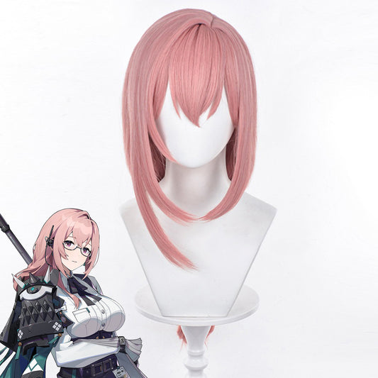 Zenless Zone Zero ZZZ Tsukishiro Yanagi Pink Cosplay Wig