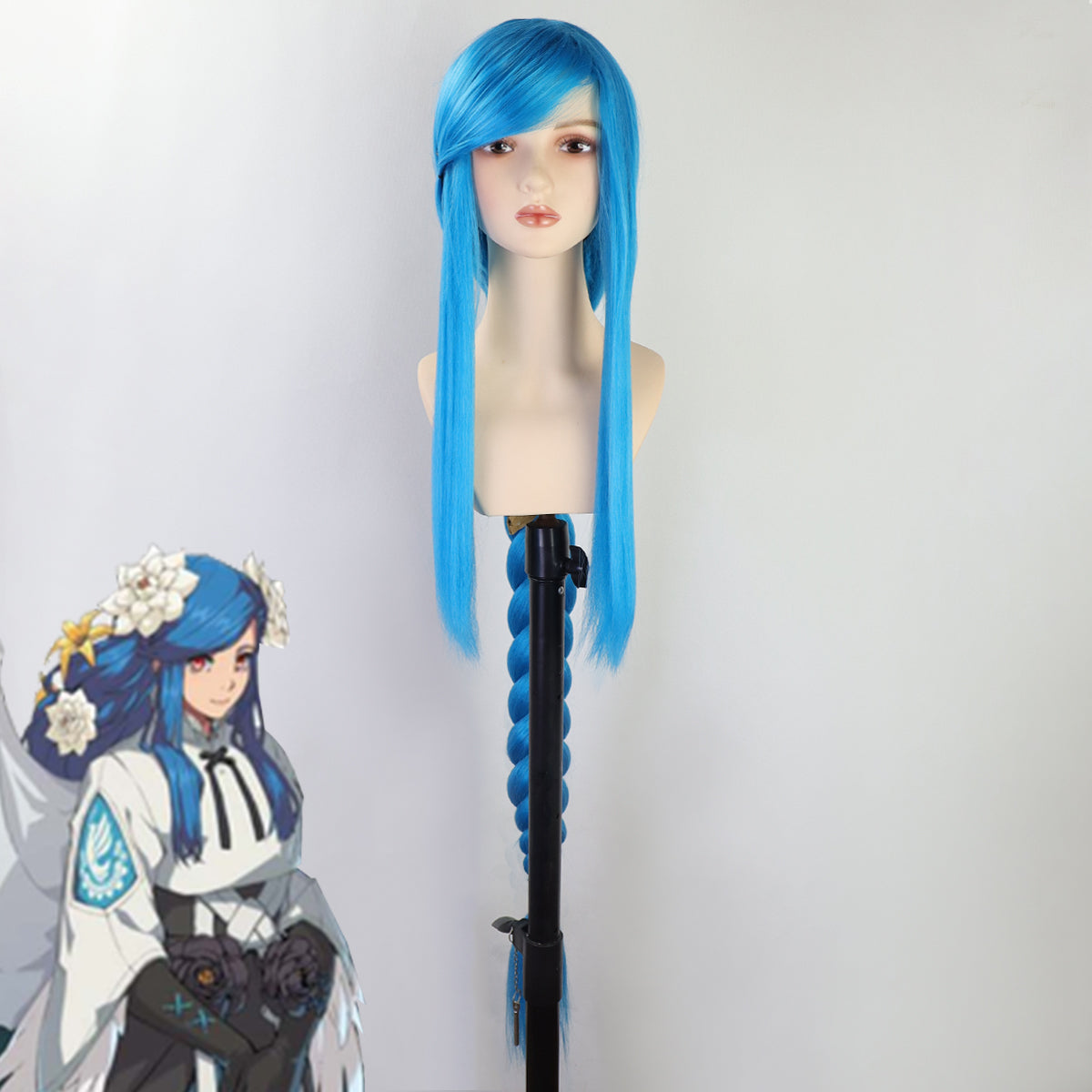 Guilty Gear -Strive- GUILTY GEAR STRIVE Queen Dizzy Blue Cosplay Wig