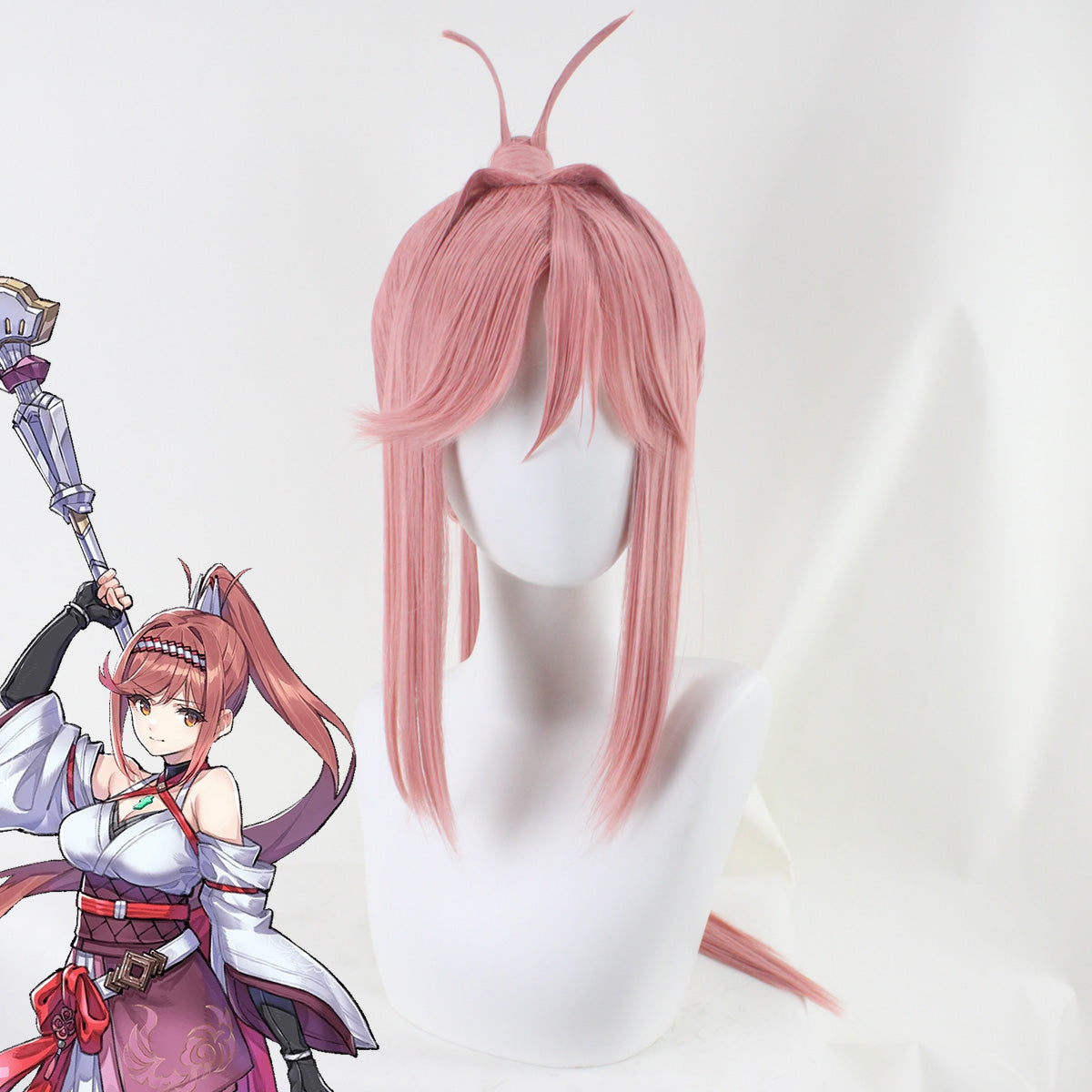 Xenoblade Chronicles 3 Glimmer Pink Cosplay Wig