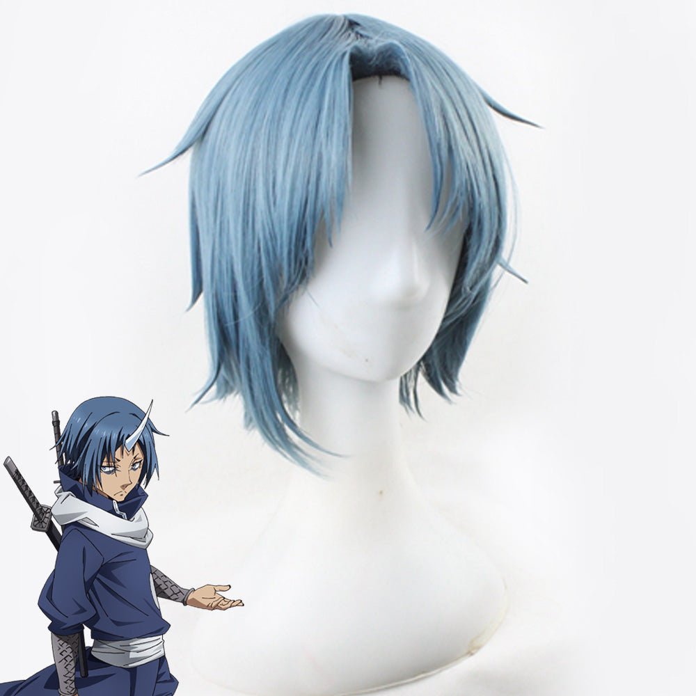 That Time I Got Reincarnated As A Slime Tensei Shitara Suraimu Datta Ken Souei Blue Cosplay Wig