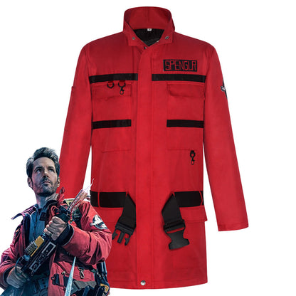 Ghostbusters: Frozen Empire Gary Grooberson Red Coat Cosplay Costume