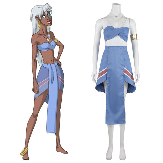 Disney Atlantis: The Lost Empire Kida Nedakh Kidagakash Nedakh Halloween Cosplay Costume