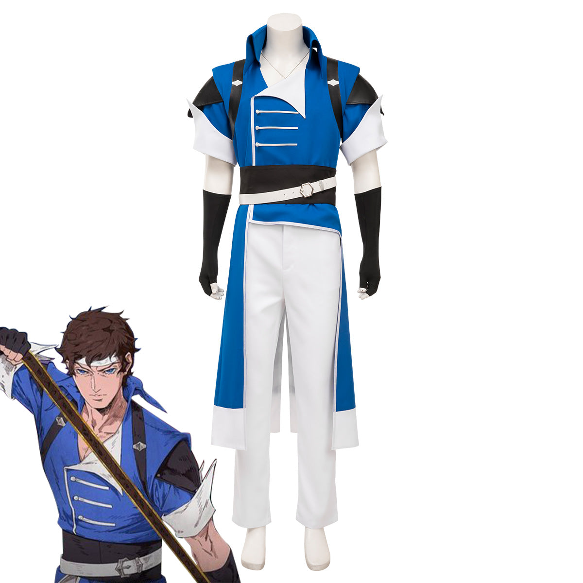 Castlevania: Nocturne Richter Belmont Cosplay Costume