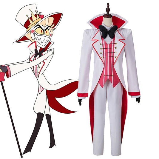 Hazbin Hotel Lucifer Morningstar Cosplay Costume